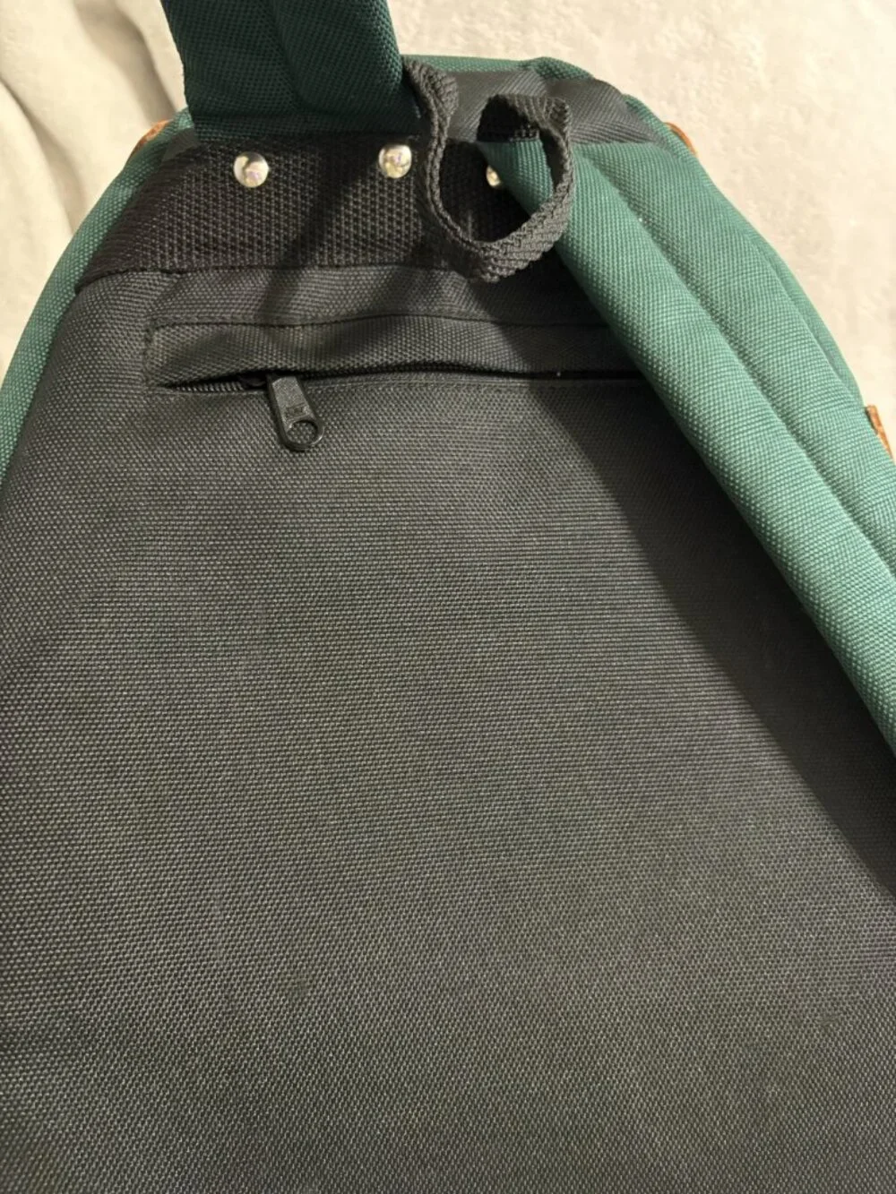 Vintage Canon Professional Photographer Camera Backpack Forest Green Canvas 1